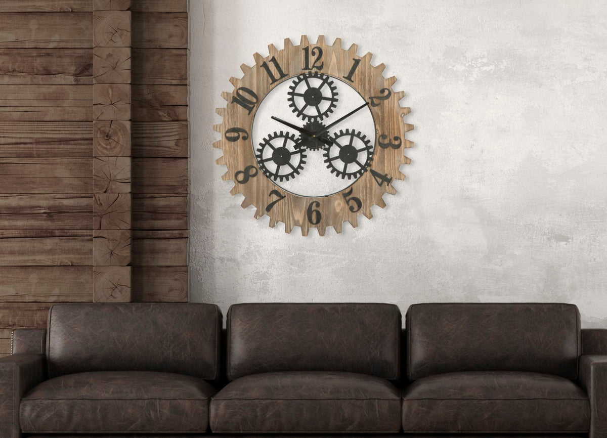 Home interior in rustic style