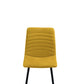 CANNETO sedia _ giallo _ frontale