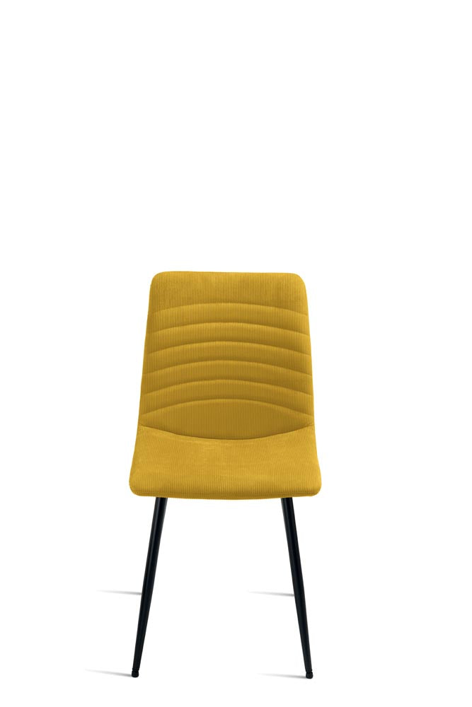 CANNETO sedia _ giallo _ frontale