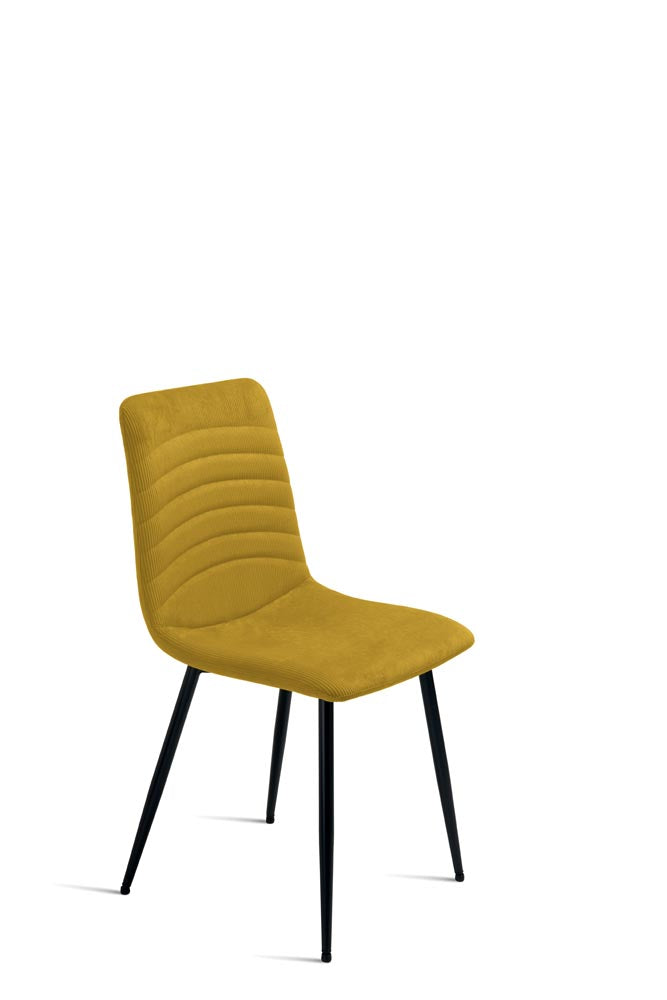CANNETO sedia _ giallo _ trequarti