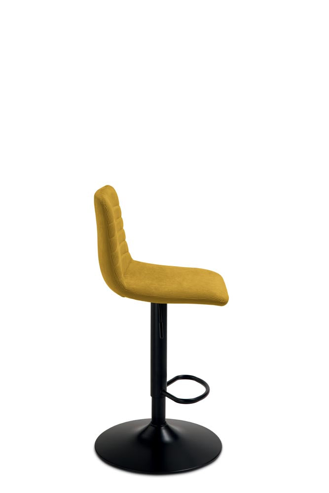 CANNETO sgabello _ giallo _ fianco