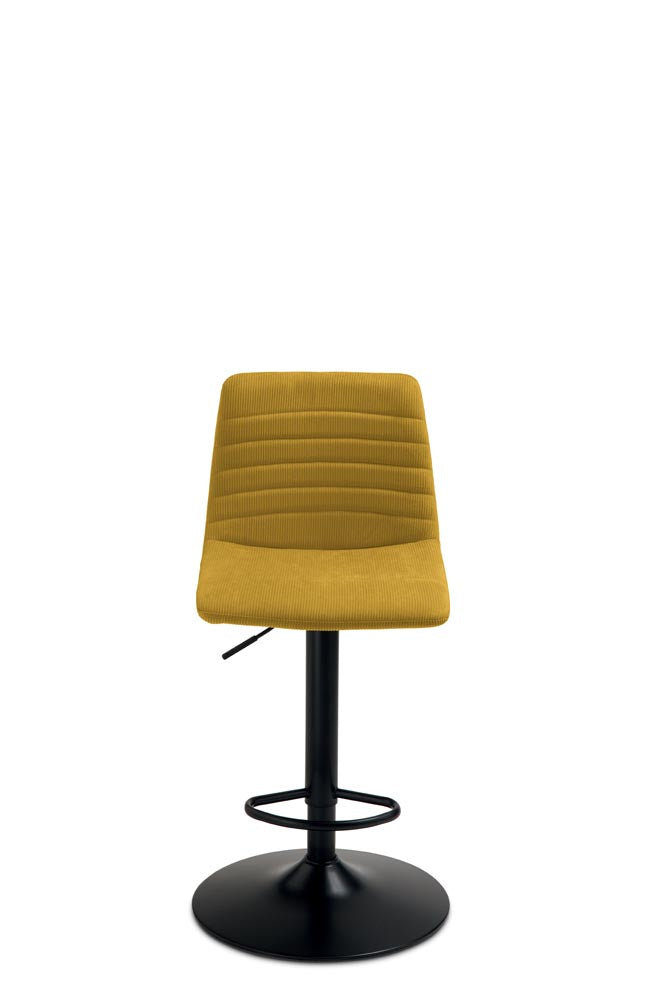 CANNETO sgabello _ giallo _ frontale