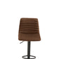 CANNETO sgabello _ marrone _ frontale