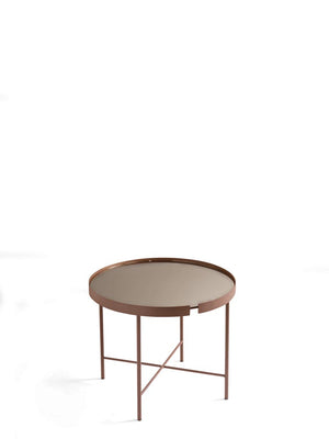 CHRIS _ corten specchio bronzo Ø 60 cm