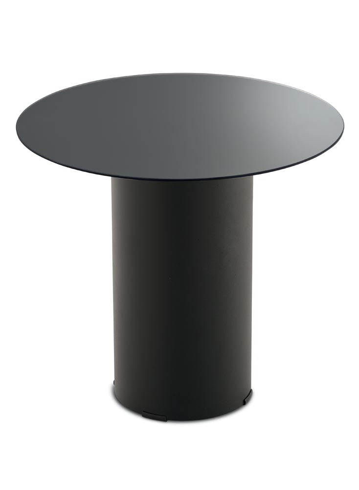 DIXON _ nero specchio fumè Ø 45 cm