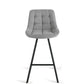 FRIEDIC sgabello _ grigio chiaro _ frontale