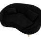 IVANO 2 POSTI OSLO C:CUSCINI NERO CM 185X84X68