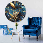 Orologio Fiori Blue