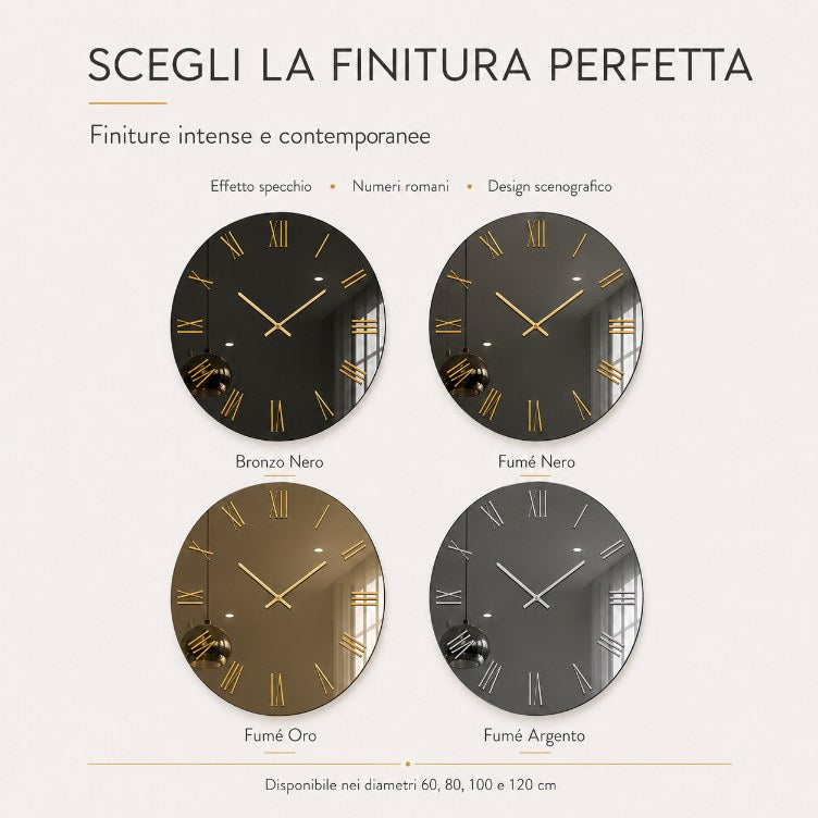 Orologio da Parete Mirian in Specchio fcs-desing-com2