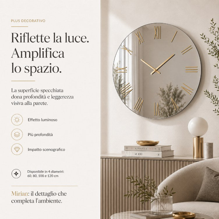 Orologio da Parete Mirian in Specchio fcs-desing-com3