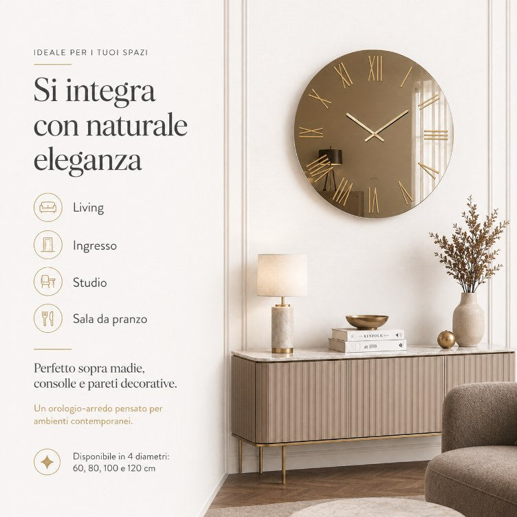 Orologio da Parete Mirian in Specchio fcs-desing-com4