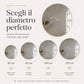 Orologio da Parete Mirian in Specchio fcs-desing-com5