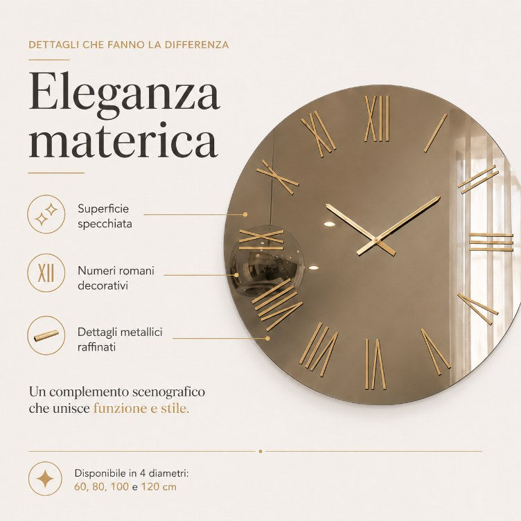 Orologio da Parete Mirian in Specchio fcs-desing-com6
