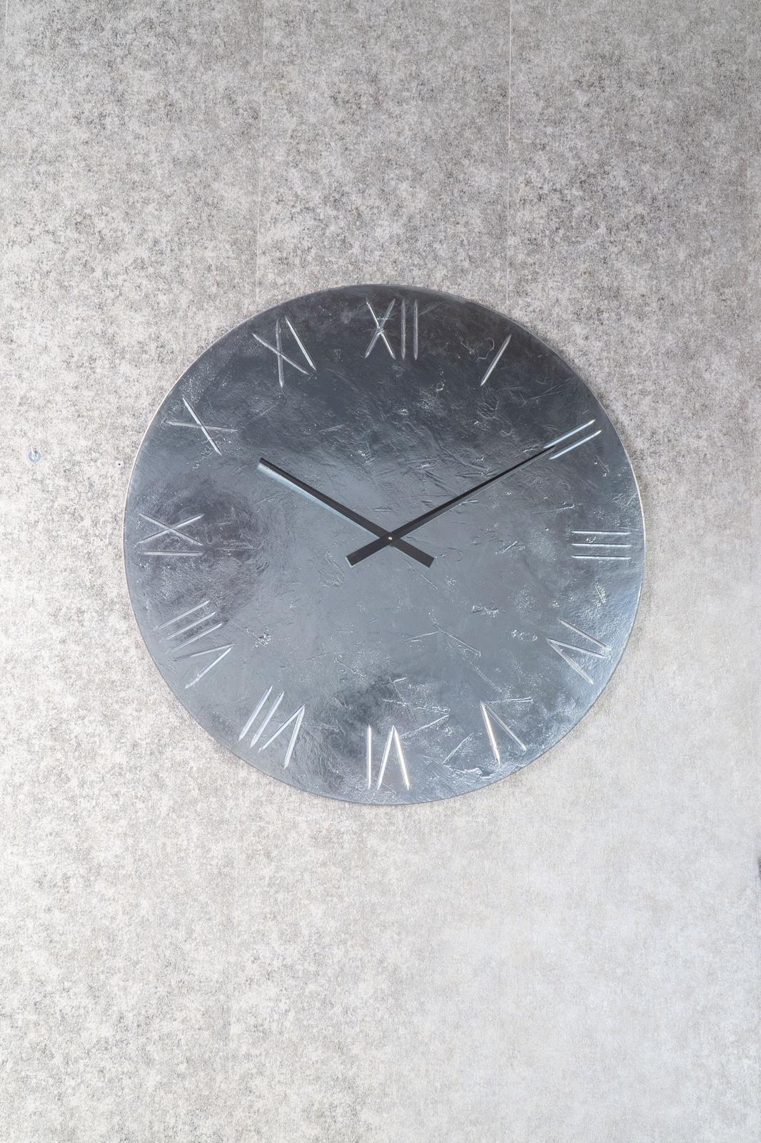 Orologio da parete specchio martellato