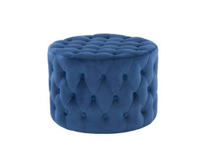Pouf cubic colore blu fcs