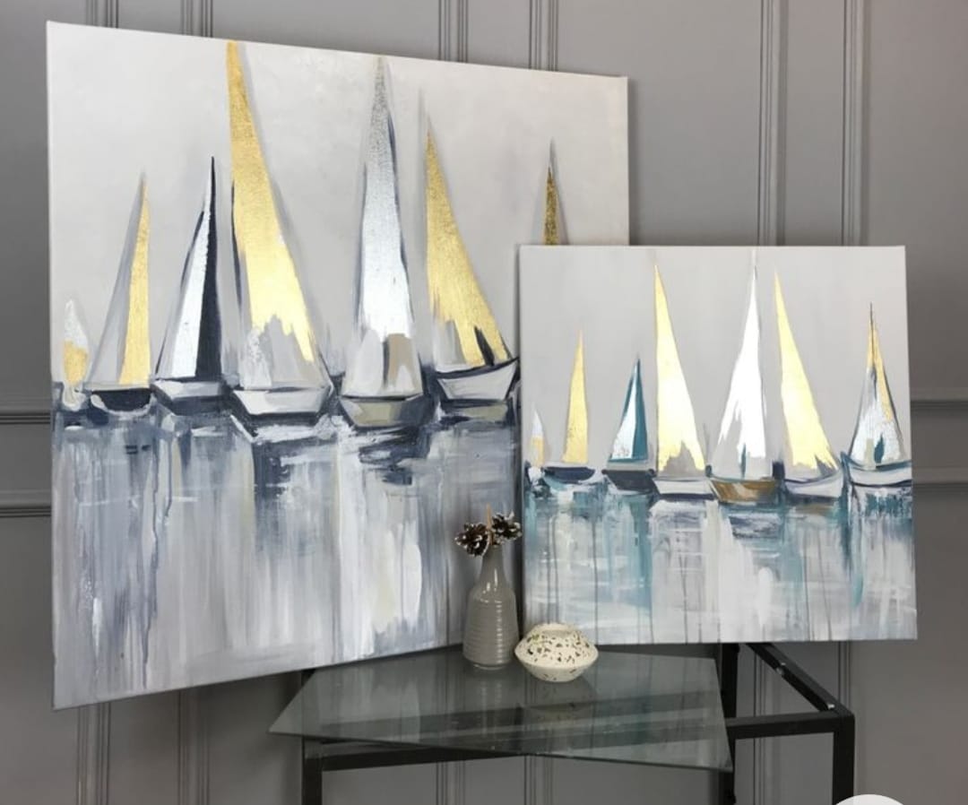 Quadri dipinti a mano - Sail Boat(14)