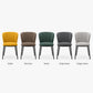 Sedia Evissa imbottita in tessuto con gambe in metallo FCS DESIGN8