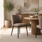 Sedia Evissa imbottita in tessuto con gambe in metallo -fcs-design5