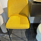 Sgabelli con seduta in tessuto in gambe metallo fcsdesign (1)