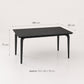 Tavolo Felix allungabile in pietra elegante fcs-design2