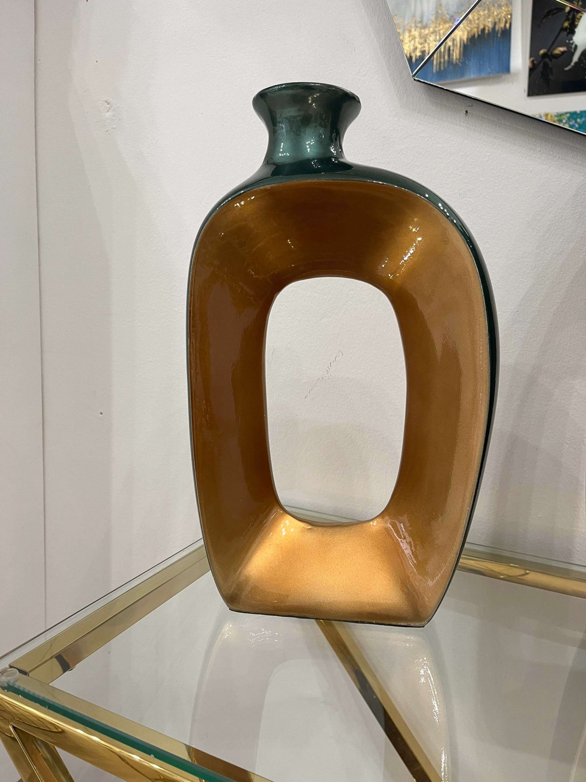 VASO ORO.VERDE