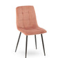 chaise-manta-velours-rose-poudre