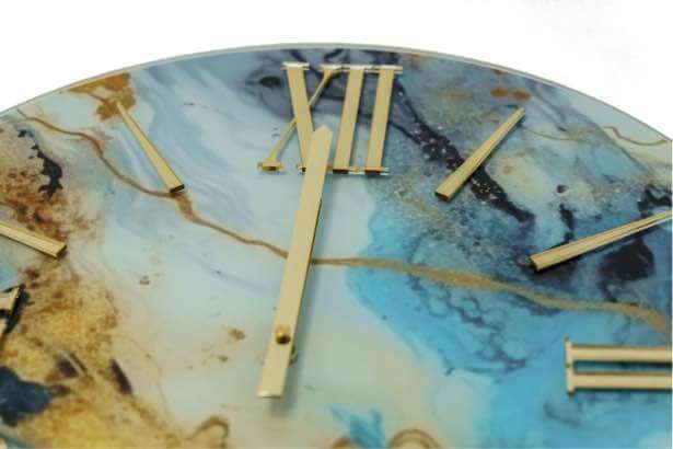 orologio in vetro effetto pittura astratta (1)