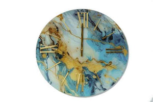 orologio in vetro effetto pittura astratta (2)