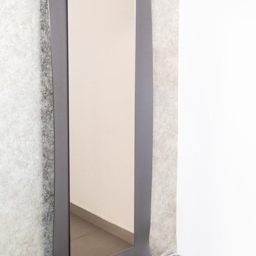 Specchiera con cornice grigio fumé