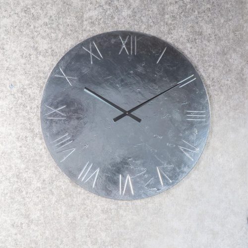 Orologio da parete specchio martellato