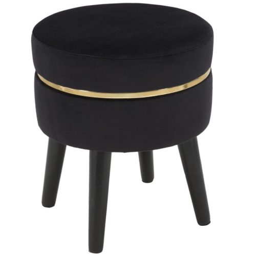 SGABELLO PARIS NERO CM Ø 35X40,5