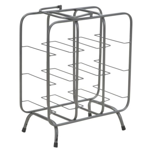 P/BOTTIGLIE RACK QUADRATO (9 POSTI) CM 40X23X47,5