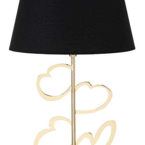 LAMPADA DA TAVOLO GLAM HEARTS CM Ø 30X54,5