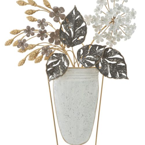 PANNELLO IN FERRO VASE CM 45,5X7,5X53