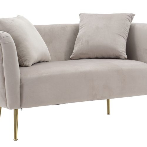 DIVANETTO BUCAREST GRIGIO CM 127X74X73