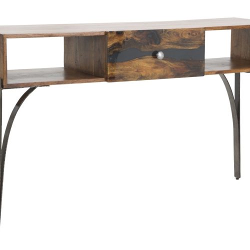 CONSOLE MUSTANG CM 130X40X80 (LEGNO DI ACACIA NILOTICA)