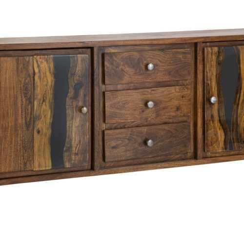 MOBILE MUSTANG CM 175X40X75 (LEGNO DI ACACIA NILOTICA)