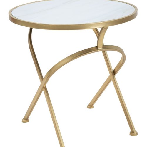 TAVOLINETTO GLAM MAT CM Ø 50,5X50