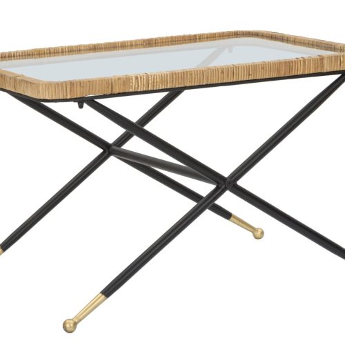 TAVOLO DA CAFFE' SAINT BARTH RETT. CM 70X50X45