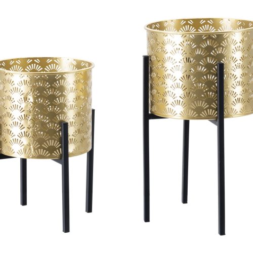 P/VASI GLISSY STAND COPPIA -A- CM Ø 21X38-19X28