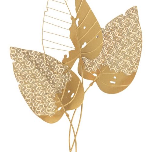 PANNELLO IN FERRO AUTUMN LEAF GOLD CM 53X4X84,5
