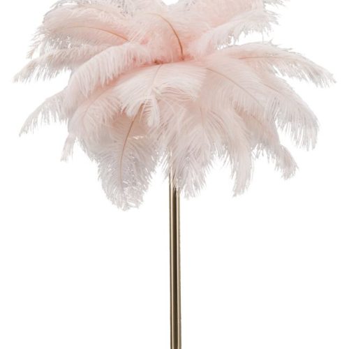 LAMPADA DA TAVOLO PALM ROSA CM Ø 40X55