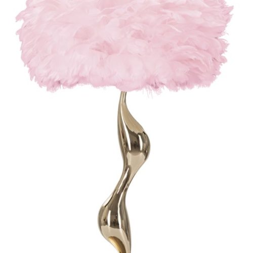 LAMPADA DA TAVOLO SLIM ROSA CM Ø 40X63