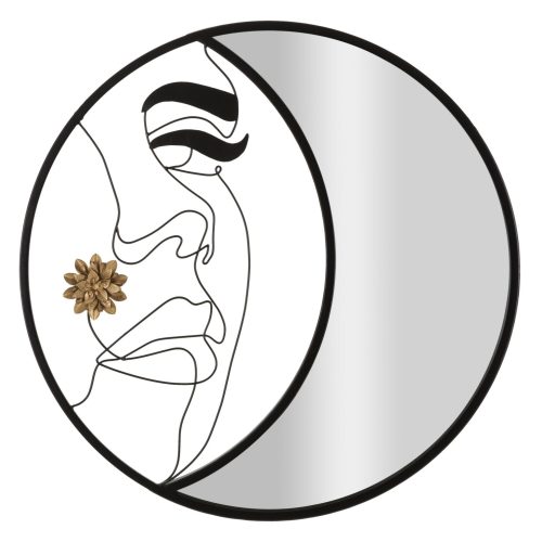 SPECCHIO DA MURO MELLY CM Ø 80X3,8 (MISURA SPECCHIO CM 27X76)