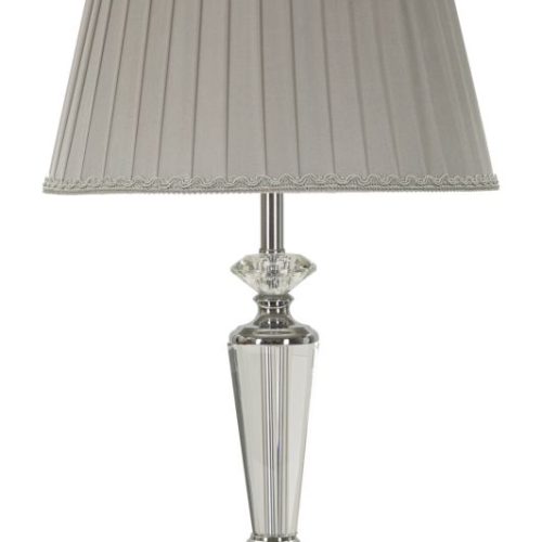 LAMPADA DA TAVOLO SILVERY CM Ø 30X56