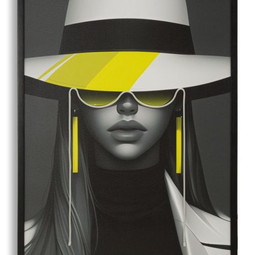 STAMPA C/LED SU TELA MARGOT CM 80X4X120