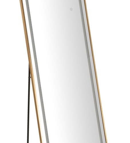 SPECCHIO DA TERRA LED SIMPLE RETT. CM 50X3-38X160 (3 TONALITA' DI LUCE)