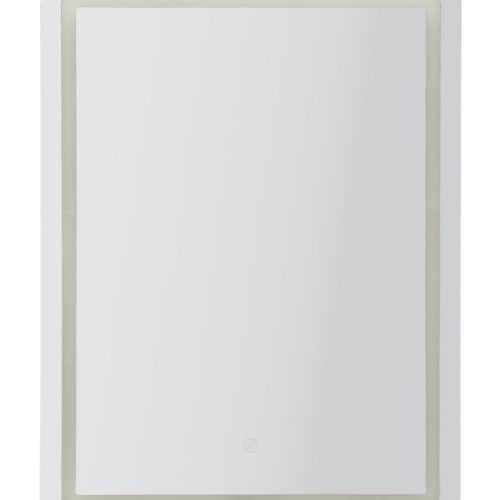 SPECCHIO DA MURO LED SIMPLE RETT. CM 60X3,5X80 (3 TONALITA' DI LUCE)