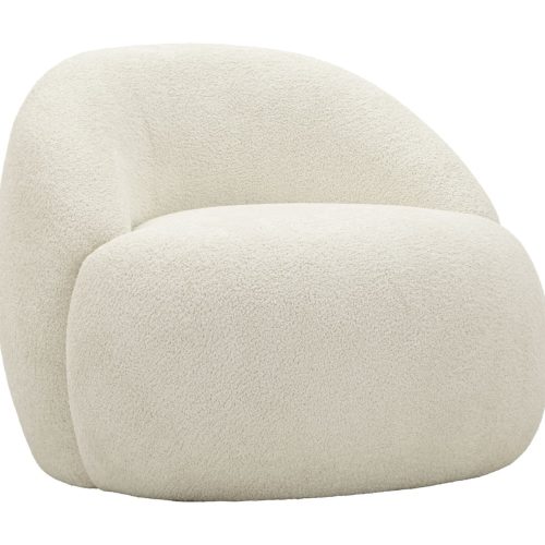 POLTRONA GINEVRA BIANCA CM 81X78X64