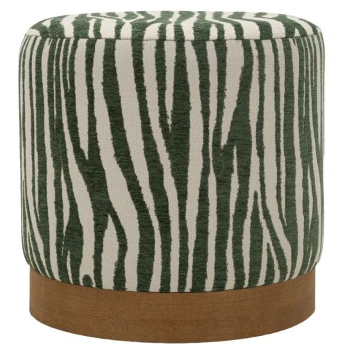 PUFF SAVANA VERDE CM Ø 40X40